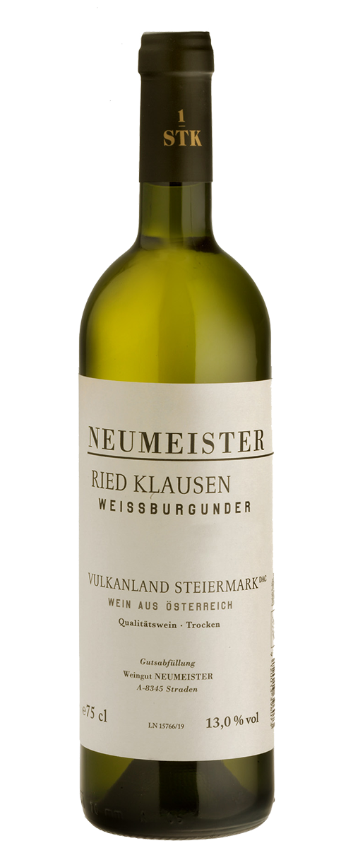 Weingut Neumeister, Weissburgunder Ried Klausen 1STK 2018